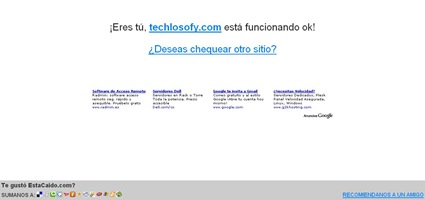 Averigua si un servidor esta caído o eres tu! EstaCaido.com
