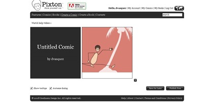 Create Comic - Pixton™ - The User-Generated Comic Strip_1203514555093