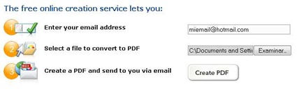 Free Online PDF Creator - Convert files to PDF on the Web - PrimoOnline