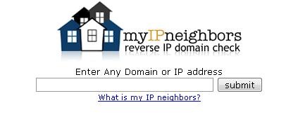 myIPneighbors.com Reverse IP Domain Check DNS Tool_1202490847437