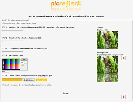Picture reflection - Generate it in 10 seconds - Picreflect_1201127240515