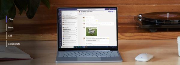 Como crear programar reuniones en teams chat