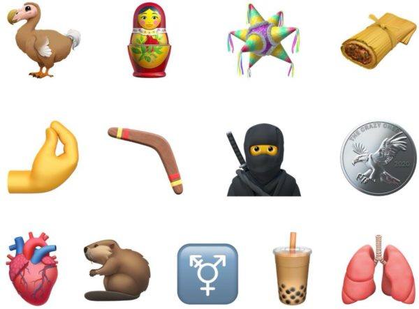 Nuevos emojis para variedad