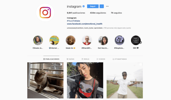 Cómo saber quién visita mi perfil de Instagram desde el móvil perfil oficial